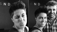 Thammy Miranda ao lado do cabeleireiro Eron Araújo - Reprodução / Instagram