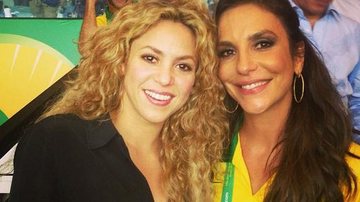 Shakira e Ivete Sangalo no Maracanã - Instagram/Reprodução