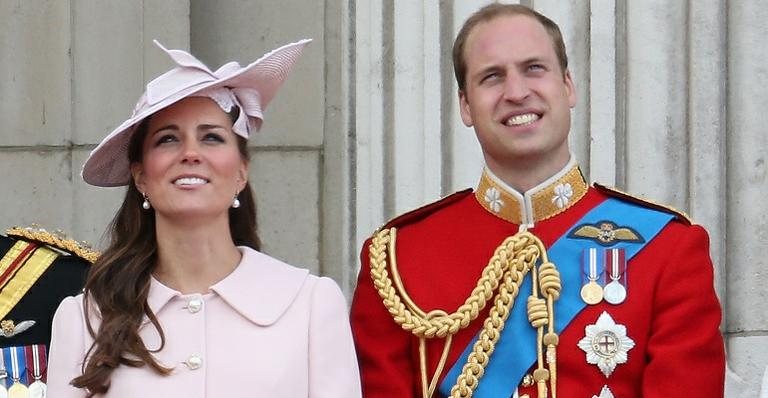 Kate Middleton e príncipe William na última aparição pública da duquesa antes do parto - Getty Images