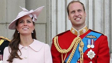 Kate Middleton e príncipe William na última aparição pública da duquesa antes do parto - Getty Images