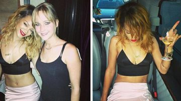Rihanna e Jennifer Lawrence - Instagram/Reprodução