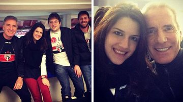Roberto Justus acompanha jogo do São Paulo no Morumbi ao lado da família - Instagram/Reprodução