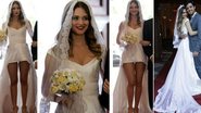 Vestido de noiva de Fatinha (Juliana Paiva), de Malhação, é mullet - Malhação/ TV GLOBO