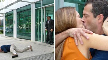 Bruno e Paloma se beijam - Divulgação/TV Globo