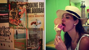 Luciana Gimenez mostra seus livros favoritos e toma sorvete na Itália - Instagram/Reprodução