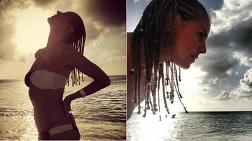 Heidi Klum curte férias nas Bahamas de biquíni - Reprodução / Instagram