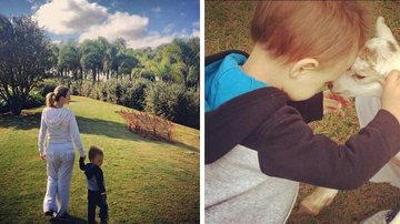 Eliana e o filho, Arthur - Instagram/Reprodução