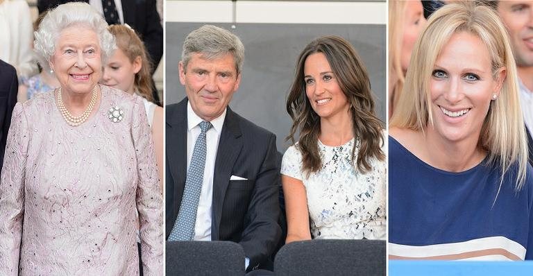 Família Middleton se junta à rainha Elizabeth II e a outros membros da realeza em abertura de festival de verão no Palácio de Buckingham - Getty Images/Foto montagem