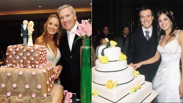 Inspire-se nos bolos de casamento dos famosos! - Fotomontagem