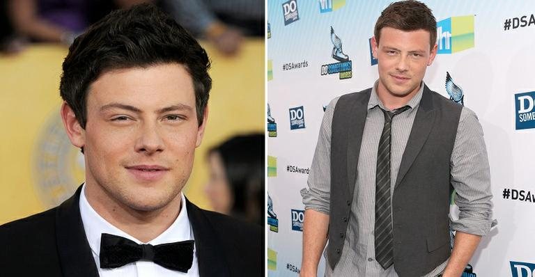 Cory Monteith - Getty Images/Foto montagem