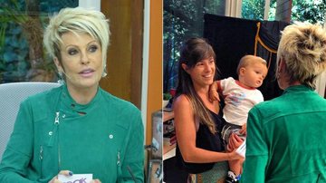 Ana Maria Braga: novo visual e visita do neto no 'Mais Você' - Mais Você/TV Globo e Instagram/Reprodução