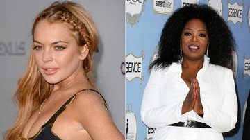 Lindsay Lohan e Oprah Winfrey - Getty Images