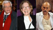 Relembre 7 atores que morreram em 2013, como Walmor Chagas, Cleyde Yáconis e Sebastião Vasconcelos - Fotomontagem
