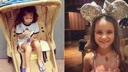 Maria, filha de Rodrigo Faro, e Donatella, filha de Marcos Mion - Reprodução/Instagram