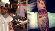 Justin Bieber mostra nova tatuagem - Instagram/Reprodução