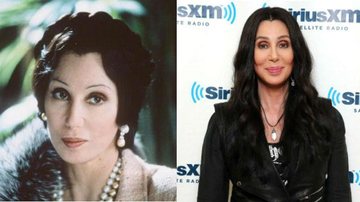 Com o passar dos anos, a cantora Cher aplicou botox no rosto - Foto-montagem