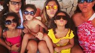 Paula Morais com a família de Ronaldo em Ibiza - Instagram/Reprodução