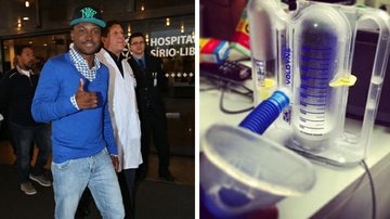 Thiaguinho faz tratamento domiciliar para tratar uma pneumopatia - Instagram/Reprodução