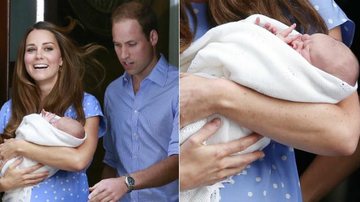 Kate Middleton e o príncipe George - Reuters