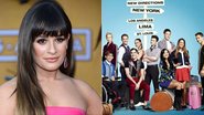 Lea Michele e elenco de 'Glee' - Getty Images