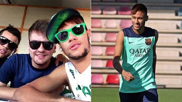 Neymar se apresenta ao Barcelona - Instagram e FC Barcelona/Reprodução