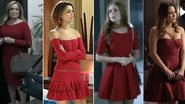 Personagens sempre usam vestidos vermelhos nas novelas - Reprodução/ TV Globo