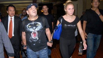 Diego Maradona e Rocío Oliva - Reprodução