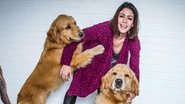 Carol Castro ensaia com seus cães - TV Globo