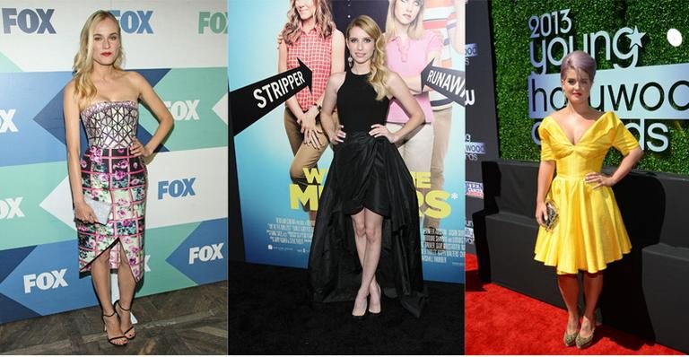 Diane Kruger, Emma Roberts e Kelly Osbourne estão entre as mais bem vestidas da semana - Getty Images