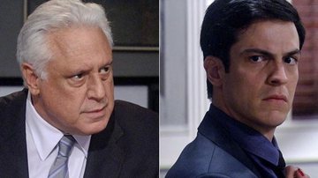 César manda Félix voltar para o armário em 'Amor à Vida' - Reprodução / TV Globo