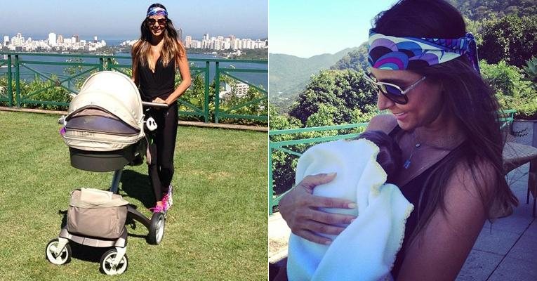 Mulher e o filho de Eike Batista têm alta após coqueluche - Reprodução / Instagram