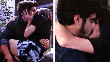 Michel beija Silvia após levar fora de Patrícia - Divulgação/TV Globo