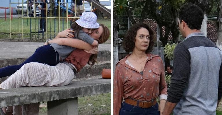 Bruno fica furioso ao descobrir que Paloma e Paulinha se encontram escondidas - Divulgação/TV Globo