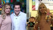 Eliana e Daniel visitam a AACD - Facebook/Reprodução e Rafael Jota/AgNews