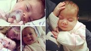 Maria Eduarda, filha de Debby, completa dois meses de vida e recebe o carinho da mãe - Instagram/Reprodução