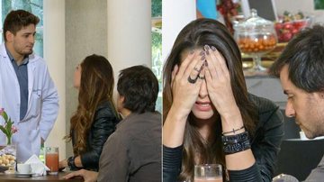 Rogério flagra conversa suspeita entre Thales e Leila sobre testamento de Nicole - Divulgação/TV Globo
