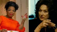 Oprah Winfrey em 'The Butler' e Meryl Streep em 'August: Osage County' - Reprodução