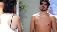 Amor à Vida: Michel fica nu para Patrícia, mas dá de cara com Guto sem camisa - Divulgação/ Globo