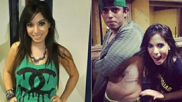 Anitta conhece fã que tatuou seu nome na costela - Reprodução/Instagram