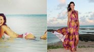 Alessandra Ambrosio aparece de biquíni na saída das férias - Instagram/Reprodução e Splash News/AKM-GSI