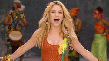 Shakira dança a música 'Waka Waka' - YouTube/Reprodução