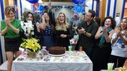 Susana Vieira ganha festa de aniversário nos bastidores de 'Amor à Vida' - Reprodução / TV Globo