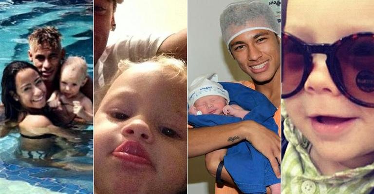 Davi Lucca, filho de Neymar - Foto-montagem