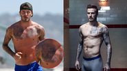 David Beckham faz sua 33ª tatuagem - AKM-GSI/SplashNews - Reprodução