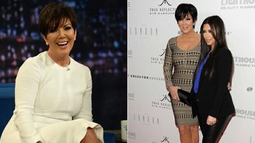 Kim kardashian e a mãe Kris Jenner - Getty Images