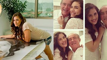 Renato Aragão com a filha, Lívian - Cadu Pilotto e Twitter/Reprodução