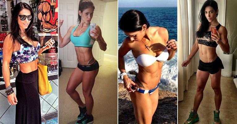 Bella Falconi é uma das musas fitness brasileiras mais famosas na internet - Reprodução/Instagram