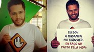 Pedro Leonardo em campanha de trânsito - Reprodução/Instagram