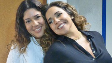 Daniela Mercury e Malu Verçosa - Reprodução / TV Globo