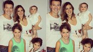 Rodrigo Faro posa com a mulher e as filhas - Reprodução / Instagram